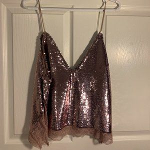 Free People Sequenced Top